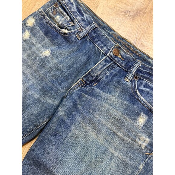 Y2K Abercrombie & Fitch Jorts Berbumda Shorts Low Rise 13" Inseam Size 2 - Picture 9 of 9